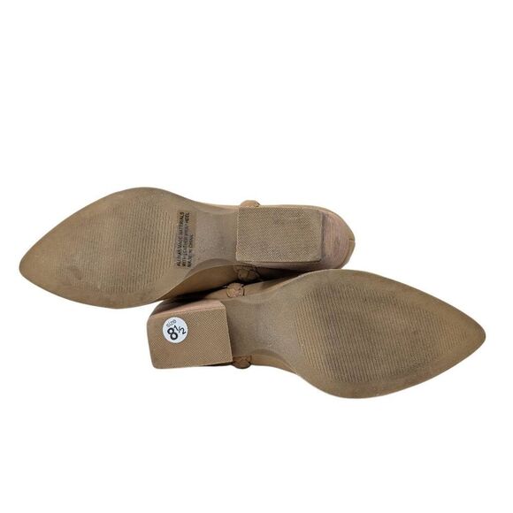 DV Dolce Vita 8.5 Tan Koolson Western Booties Camel Boho Cowboy Boots - Picture 8 of 11